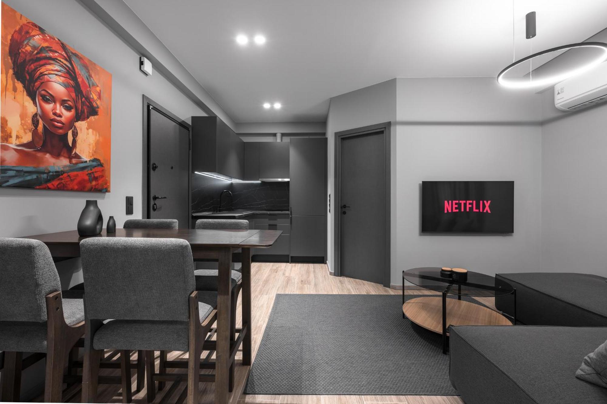 No9, Chic & Modern 2Bdr Apartment In The Centre Of 塞萨洛尼基 外观 照片