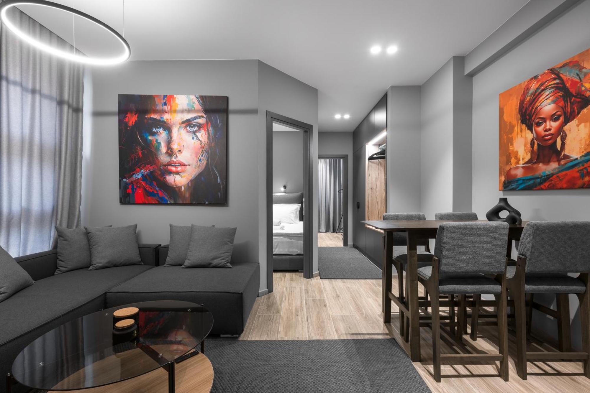 No9, Chic & Modern 2Bdr Apartment In The Centre Of 塞萨洛尼基 外观 照片